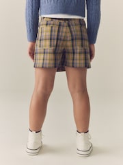 Olive Green Check Skort (3-16yrs) - Image 3 of 9
