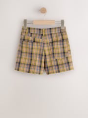 Olive Green Check Skort (3-16yrs) - Image 6 of 9