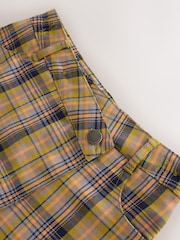 Olive Green Check Skort (3-16yrs) - Image 7 of 9