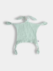 JoJo Maman Bébé Sage Green Animal Comforter - Image 2 of 4
