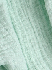 JoJo Maman Bébé Sage Green Animal Comforter - Image 4 of 4