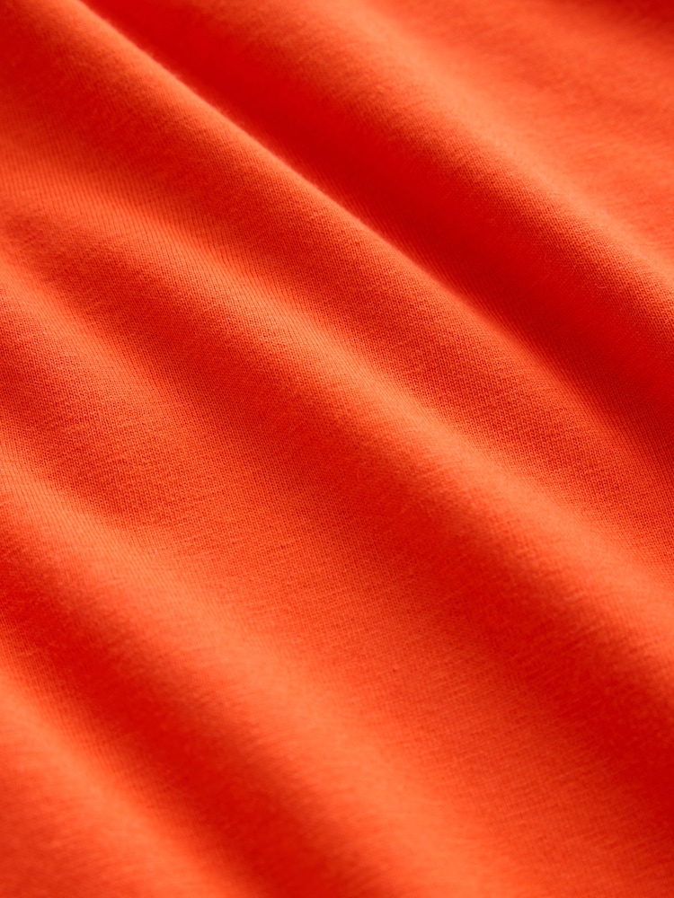 Blood Orange Jersey Shift Dress - Image 6 of 6 Blood Orange Jersey Shift Dress - Image 6 of 6