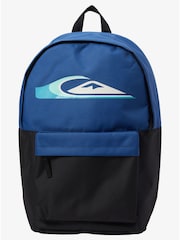 Quiksilver Blue/Black Large The Poster Logo Backpack - Image 1 of 4