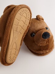 Brown Bear Novelty Slippers - Image 3 of 5