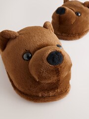 Brown Bear Novelty Slippers - Image 4 of 5
