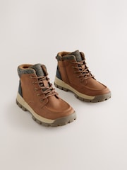 Світло-коричневий - Lace-up Walking Boots - Image 1 of 4