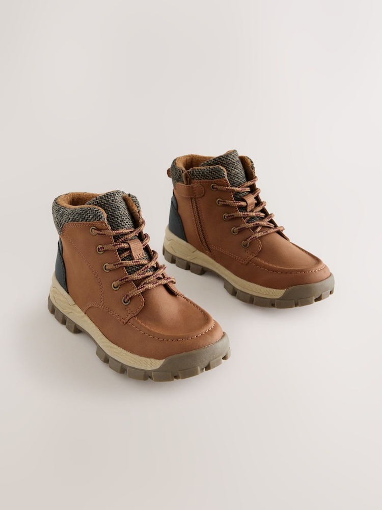 Світло-коричневий - Lace-up Walking Boots - Image 1 of 4 Світло-коричневий - Lace-up Walking Boots - Image 1 of 4