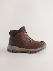 Шоколадно-коричневий - Lace-up Walking Boots - Image 2 of 5