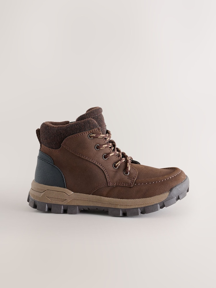 Шоколадно-коричневий - Lace-up Walking Boots - Image 2 of 5 Шоколадно-коричневий - Lace-up Walking Boots - Image 2 of 5