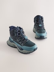 Navy/ Blue Waterproof Hiker Boots - Image 1 of 4