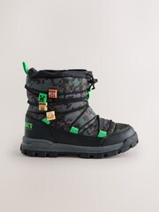 Khaki/Black - Minecraft Snow Boots - 图片2 / 5