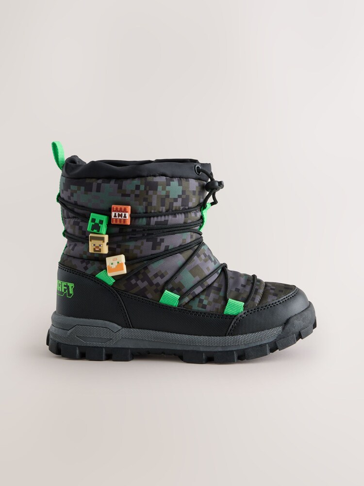 Khaki/Black - Minecraft Snow Boots - 图片2 / 5