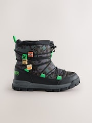 Khaki/Black Minecraft Snow Boots - Image 6 of 9