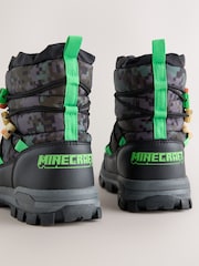 Khaki/Black Minecraft Snow Boots - Image 7 of 9