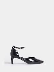 Schwarz - JD Williams Two Part Heeled Shoes - Bild 2 von 4