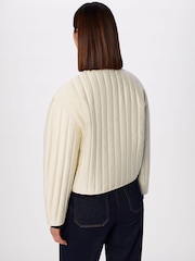 Whistles White Cone Sleeve Quilted Jacket - Image 2 of 5