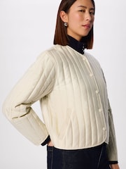 Whistles White Cone Sleeve Quilted Jacket - Image 3 of 5