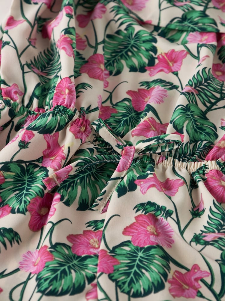 Name It Pink Floral Playsuit - Image 3 of 3 Name It Pink Floral Playsuit - Image 3 of 3