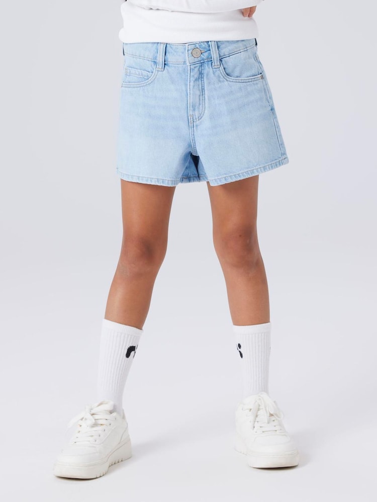 Name It Mom Fit Denim Shorts - 圖片 1/3 Name It Mom Fit Denim Shorts - 圖片 1/3