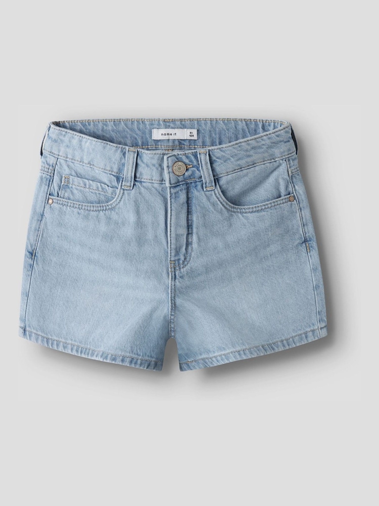Name It Mom Fit Denim Shorts - 圖片 2/3 Name It Mom Fit Denim Shorts - 圖片 2/3