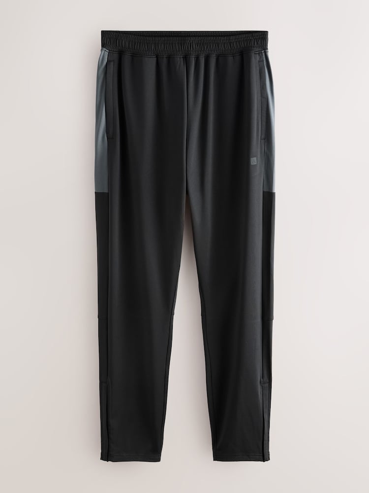 Black Active Slim Fit Training Joggers - Image 1 of 3 Black Active Slim Fit Training Joggers - Image 1 of 3