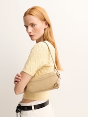 Michael Kors Cream May Small Convertible Pouchette Cross-Body Bag - Image 3 of 4