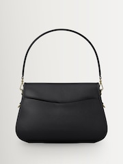 Michael Kors Black Holmes Medium Convertible Messenger Bag - Image 3 of 5