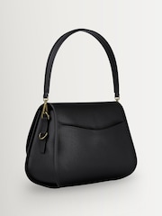 Michael Kors Black Holmes Medium Convertible Messenger Bag - Image 4 of 5