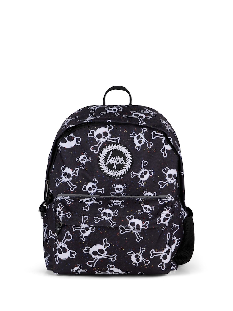 Hype Black Splat Skull Backpack - Image 1 of 3