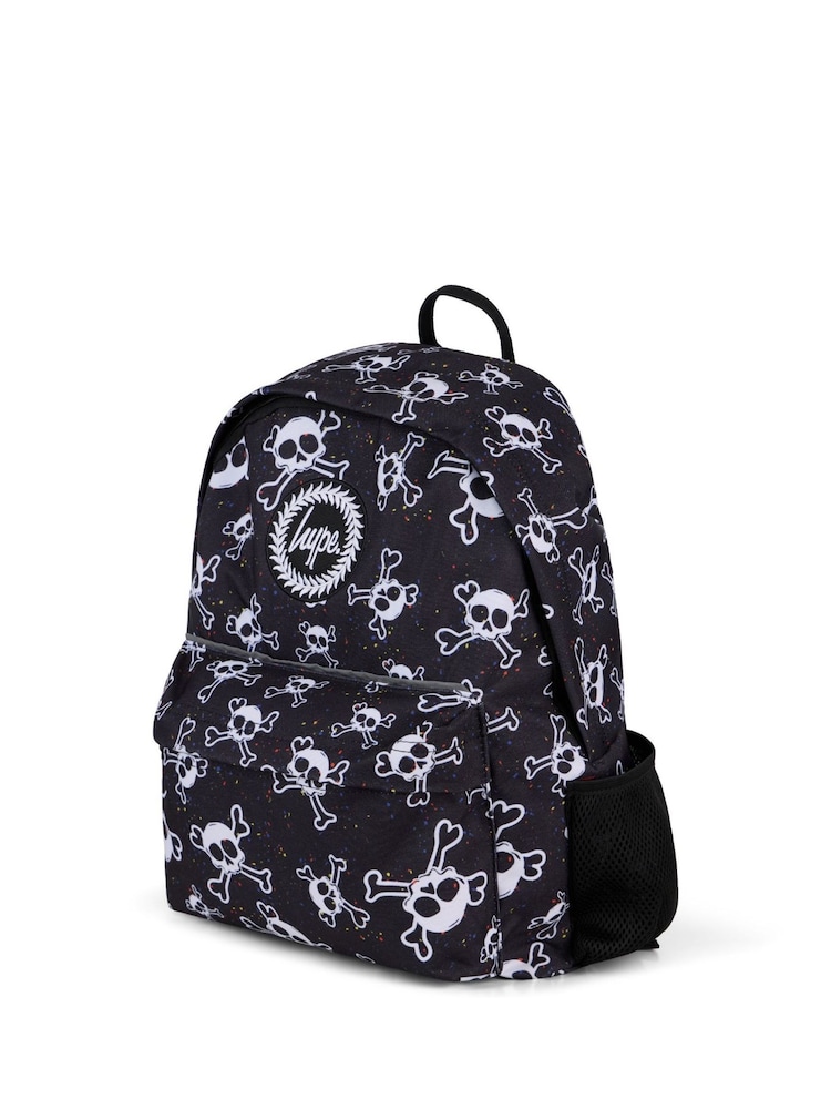 Hype Black Splat Skull Backpack - Image 2 of 3