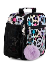 Hype Silver Unisex Silver Leopard Print Lunch Bag - Image 2 of 4