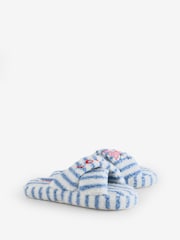 Eleanor Bowmer Randig Borg Slider Tofflor - Bild 3 av 5
