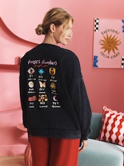 Eleanor Bowmer Charcoal Grey Sweatshirt - Image 3 of 4