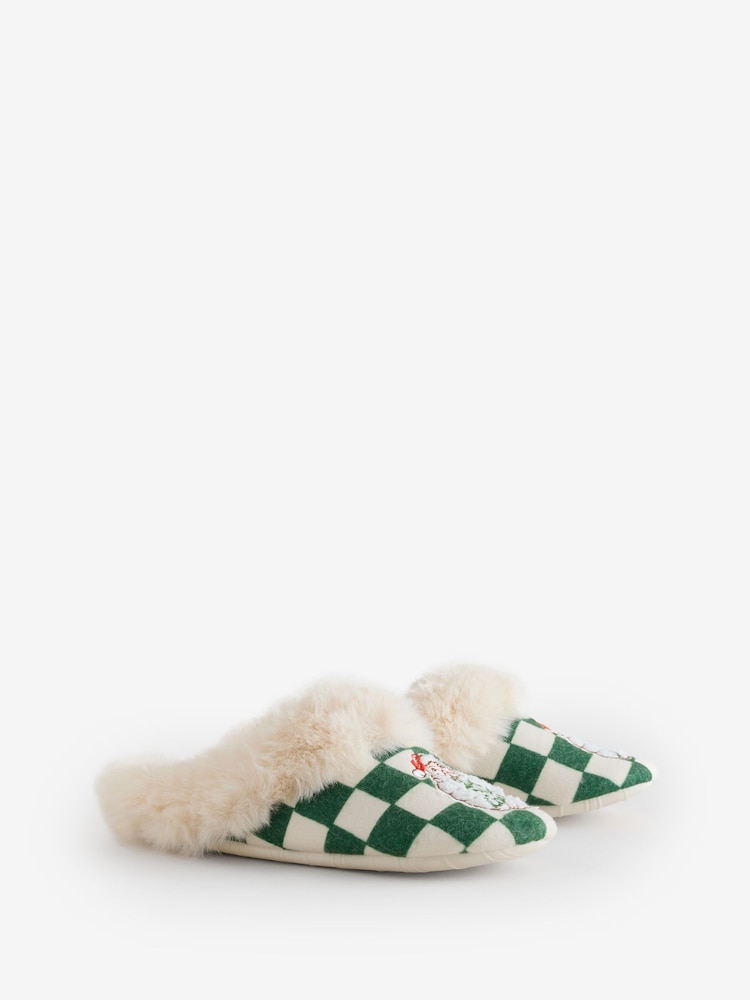 Eleanor Bowmer Big Nick Energy Mule Slippers - Slika 1 od 4 Eleanor Bowmer Big Nick Energy Mule Slippers - Slika 1 od 4