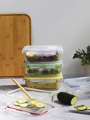 Pebbly 5 Pack Clear Glass Batch Cooking Containers 50ML - Image 2 of 6