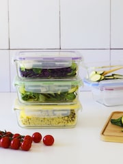 Pebbly 5 Pack Clear Glass Batch Cooking Containers 50ML - Image 3 of 6