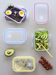 Pebbly 5 Pack Clear Glass Batch Cooking Containers 50ML - Image 5 of 6