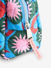 Eleanor Bowmer Blue/Green Moon Star Wash Bag - Image 4 of 5