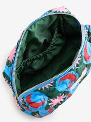 Eleanor Bowmer Blue/Green Moon Star Wash Bag - Image 5 of 5