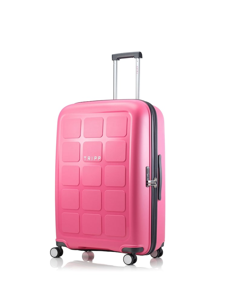 Tripp Pink Holiday 8 Large Suitcase - Image 2 of 5