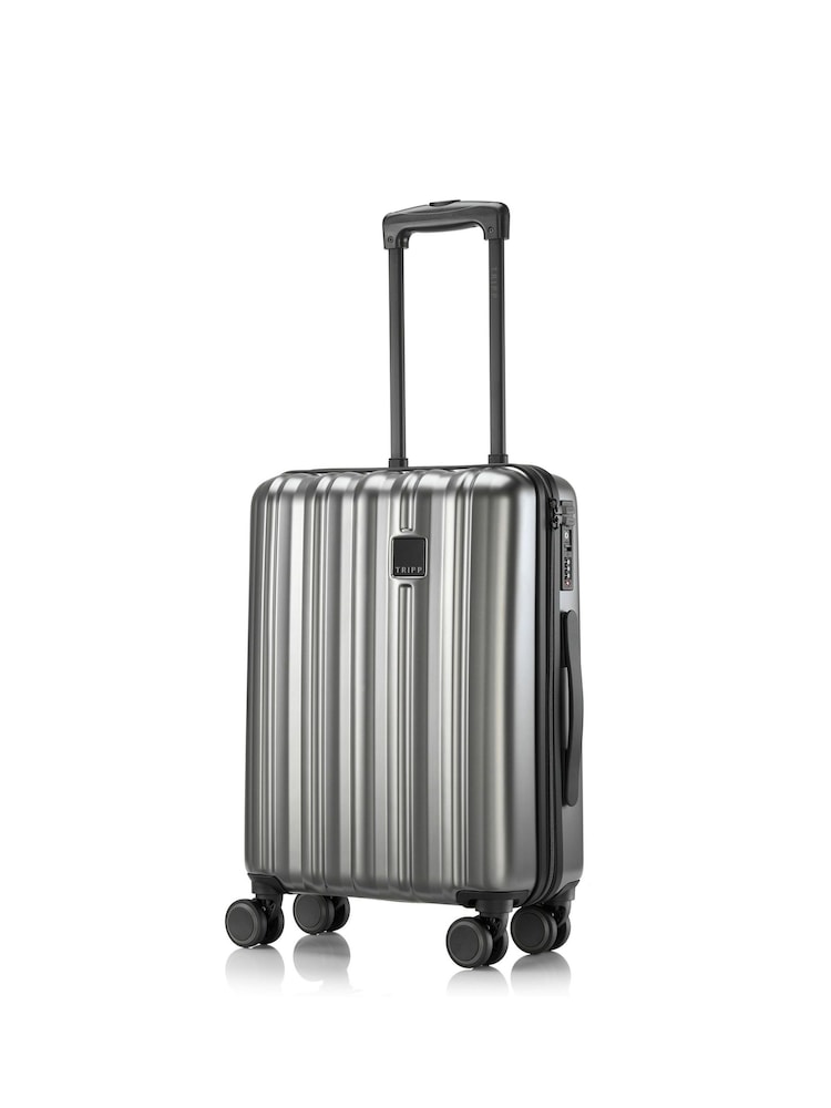 Tripp Silver Retro III Cabin Suitcase - Image 2 of 5 Tripp Silver Retro III Cabin Suitcase - Image 2 of 5