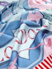 Cath Kidston Blue London Placement Print Square Scarf - Image 3 of 4