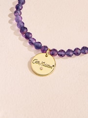 Cath Kidston Gold Tone Semi Precious Flower Bracelet - Image 3 of 4