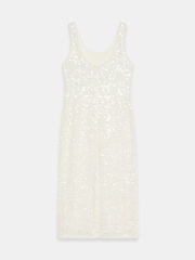 Mint Velvet Sequin Mesh Midi Dress - Image 8 of 8