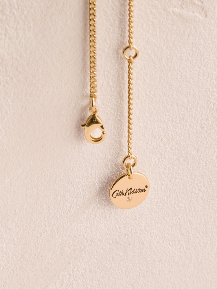 Cath Kidston Gold Tone Corgi Pendant Necklace - Image 3 of 3