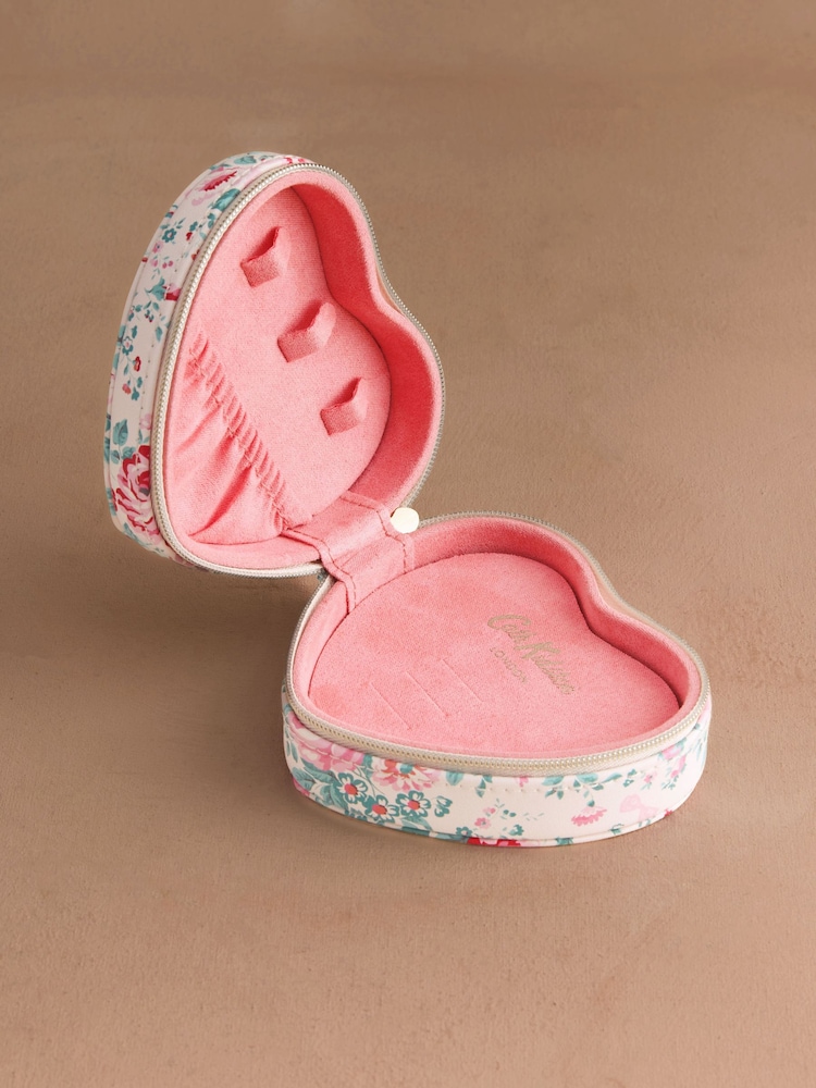 Cath Kidston Pink Heart Jewellery Box - Image 2 of 4