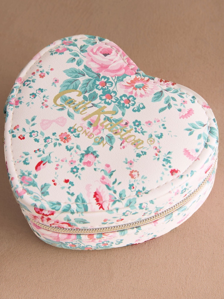 Cath Kidston Pink Heart Jewellery Box - Image 4 of 4