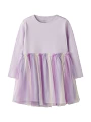 Name It Purple Tulle Skirt Dress - Image 1 of 3