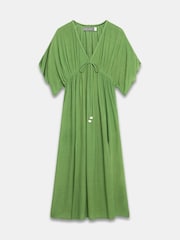 Mint Velvet Cotton Kaftan Maxi Dress - Image 7 of 8