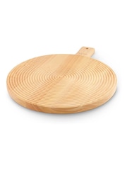 Sur La Table Natural Wood Round Large Paddle Board - Image 1 of 5